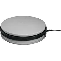 Europalms Drehteller 25cm bis 25kg Schwarz