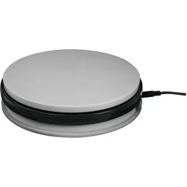 Europalms Drehteller 25cm bis 25kg Schwarz