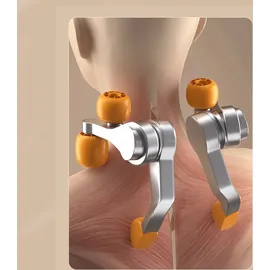 Axion Kraftwerk Kabelloses Nackenmassagegerät inkl. Wärmefunktion grau 50-74cm 0-12M