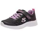 Skechers Mädchen Dreamy Dancer Radiant Rogue Sneaker, Black Lavender Mesh Multi Trim, 31 EU