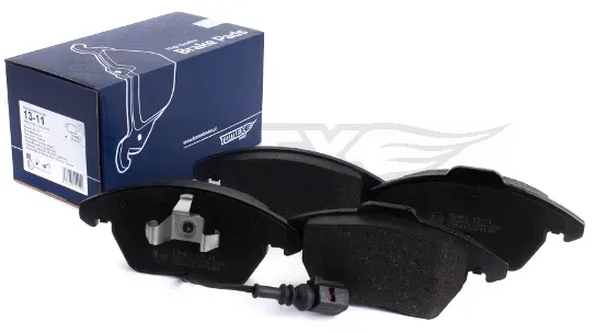 TOMEX BRAKES Bremsbelagsatz, Scheibenbremse tx1311 Vorderachse für VW (FAW) Skoda Audi SEAT (SVW)
