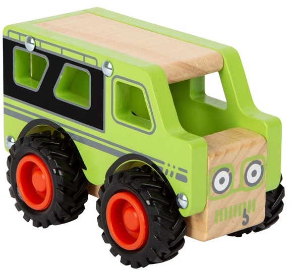 - Wooden Off-Road Jeep Green