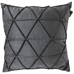 Kissen GLOSS grau - grau