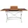 Garden Pleasure Wien Klapptisch 150 x 90 x 74 cm braun ausziehbar