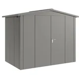 hörmann stauraumsysteme Juno Gerätehaus 2,62 x 1,66 m Grau