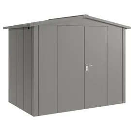 hörmann stauraumsysteme Juno Gerätehaus 2,62 x 1,66 m Grau
