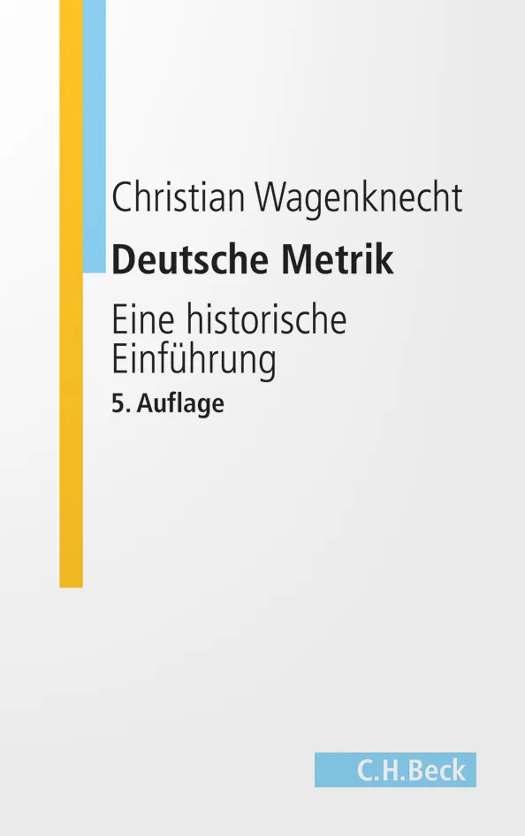 Deutsche Metrik - Christian Wagenknecht  Kartoniert (TB)