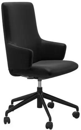 Stressless Home Office Laurel mit Armlehne in Leder Batick