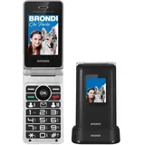 Brondi Amico Prezioso (1.77", 1.30 Mpx), Tastenhandy, Schwarz