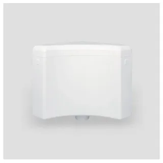 Eisenberg Sanit Eckspülkasten 927 91902010000 mit Eckventil, weiss, 6-9 Liter