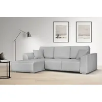 INOSIGN »BEATRICE optionale Schlafsofa mit Bettkasten, B/T/H: 265/170/86 cm«, L-Form, wahlweise auch mit Bettfunktion und Bettkasten