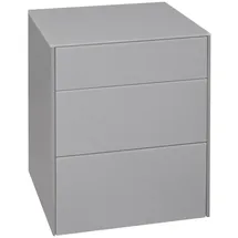 Harper Mäusbacher Imola Kommode Holzwerkstoff/Glas 52x63x42 cm - Anthrazit matt lack