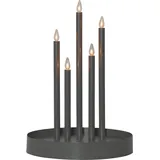 EGLO Kerzenständer Deco Metall Grau