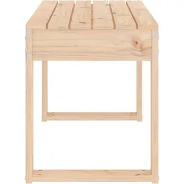 vidaXL Gartenbank 83 x 23 x 45 cm Braun