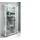 VCM Vitrine Lumo 59 x 18 x 114,8 cm Weiß