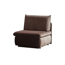 Sofa.de Schlafsessel Rückenkissen aus Cord Etta ¦ braun ¦ Maße (cm): B: 88 H: 88 T: 96.0