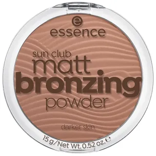 Essence Sun Club Matt Bronzing Powder Bronzer 15 g 02 - SUNNY (252.67 € / 1 kg)
