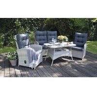 Dining Lounge Monte Carlo II 4tlg Rattan