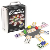 Goliath Mexican Train Dominoes Metall Tin