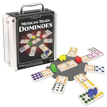 Goliath Mexican Train Dominoes Metall Tin