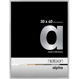 Nielsen Alpha Modern Silber 30x40 cm 1 St.