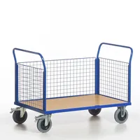 ROLLCART Gitter-Dreiwandwagen 600 kg