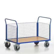 ROLLCART Gitter-Dreiwandwagen 600 kg