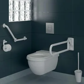Delabie WC-Bürstengarnitur Weiß