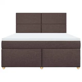 vidaXL Boxspringbett 180 x 200 cm Braun