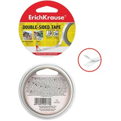 Klebeband doppelseitig klar 12mm x 10m Tape zum Befestigen Einpacken Aufhängen