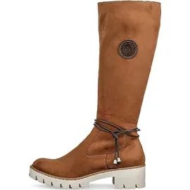 Rieker Damen Winterstiefel X5793, Frauen Stiefel,langschaftstiefel,wasserdicht,Boots,Winterschuhe,uebergangsstiefel,braun (24),38 EU, / 5 UK - 38