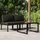 vidaXL Garten-Lounge-Set 3-tlg. anthrazit