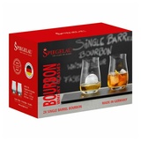 Spiegelau Single Barrel Bourbon Whiskyglas-Set, Whiskygläser, 380 ml, Special Glasses 4460166