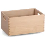 Zeller Holzkiste 30 x 20 x 15 cm 1-tlg. beige