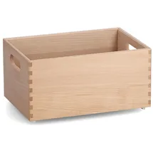 Zeller Holzkiste 30 x 20 x 15 cm 1-tlg. beige