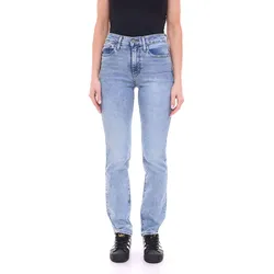 LEVI ́S 724 Damen Slim Straight Jeans High-Rise Denim-Hose 23277318 Blau - W26/L30