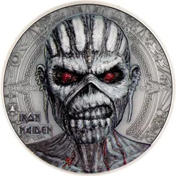 2-Unze-Silber-Gedenkmünze "Iron Maiden"