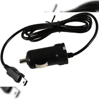 Powery KfZ-Ladekabel mit integr. TMC-Antenne 12-24V für Navigon 70