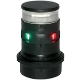 Aqua Signal Serie 34 Dreifarben-Navigationslaterne  (LED, Tragweite: 2 sm, 12 V - 24 V, Schwarz)