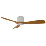 LUCANDE Moneno 131 cm Deckenventilator Weiß