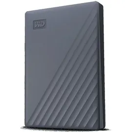 Western Digital WD My Passport grau, 4TB, USB 3.0 Micro-B (WDBRMD0040BGY)