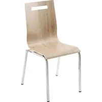 Mayer Sitzmöbel Stapelstuhl myLIFE Holz davos-eiche