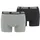 Puma Basic Boxershorts dark grey melange XL 2er Pack