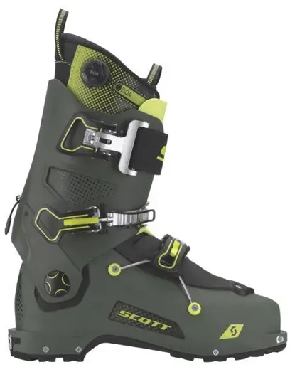 Scott Freeguide Carbon - Skitourenschuhe - Green/Yellow - 26,5 MP
