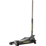 RODCRAFT Rangierwagenheber Stahl schwarz Tragfähigkeit 2,5 t Hub 425 mm Bauhöhe 75 mm Endhöhe 500 mm