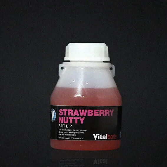 Preisvergleich Produktbild Vitalbaits Dip STRAWBERRY NUTTY 250 ml