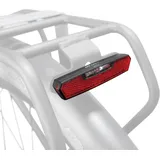 AXA basta AXA Dynamo-Rücklicht Juno 50mm für Gepäckträger schwarz|rot No Size