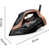 Tefal Ultimate Power Pro FV9E50 schwarz, gold