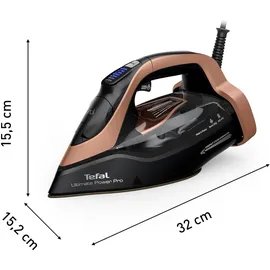 Tefal Ultimate Power Pro FV9E50 schwarz, gold