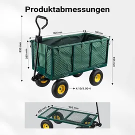 Wiltec Bollerwagen grün